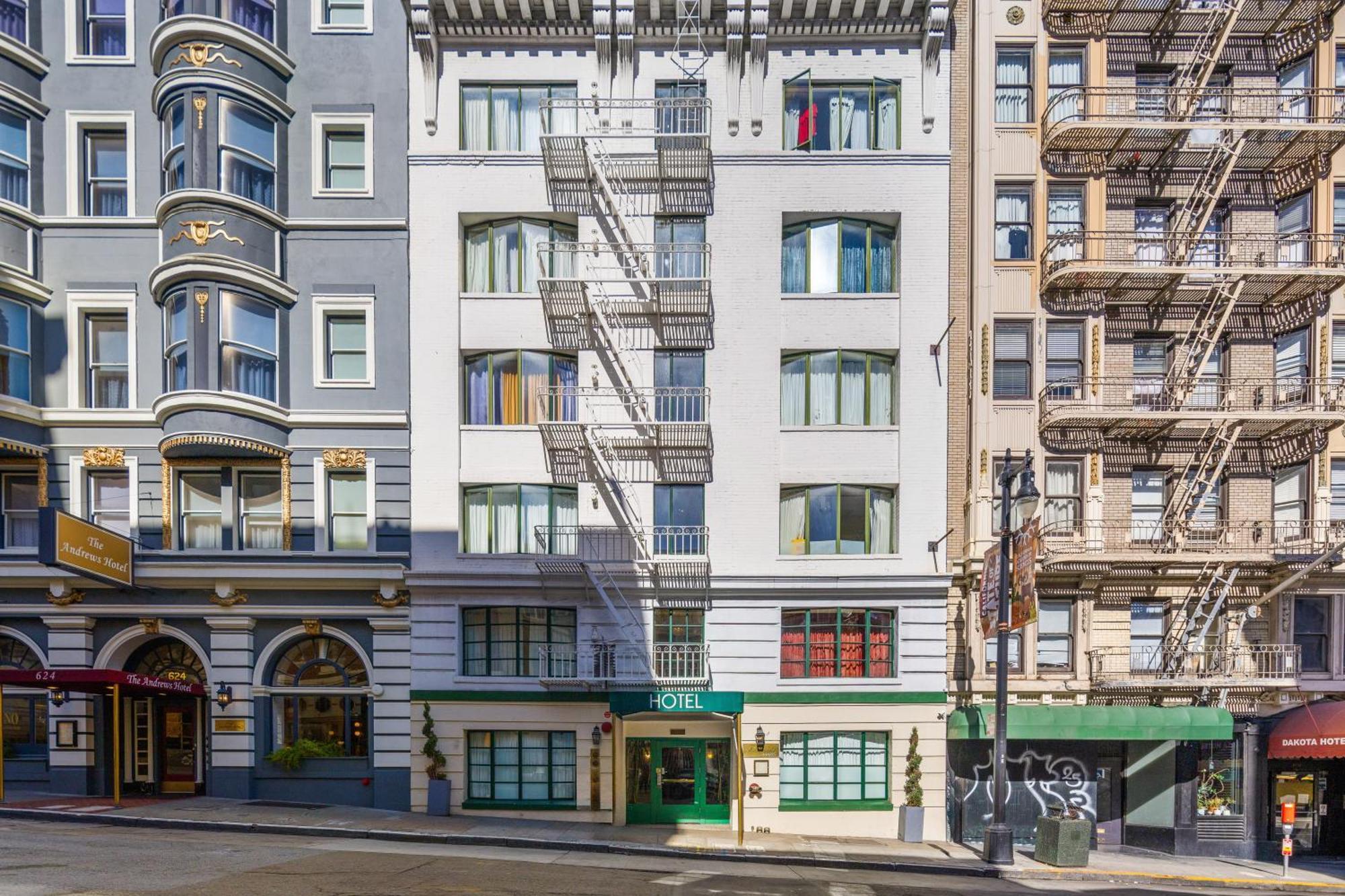 Fitzgerald Hotel Union Square San Francisco Exterior foto