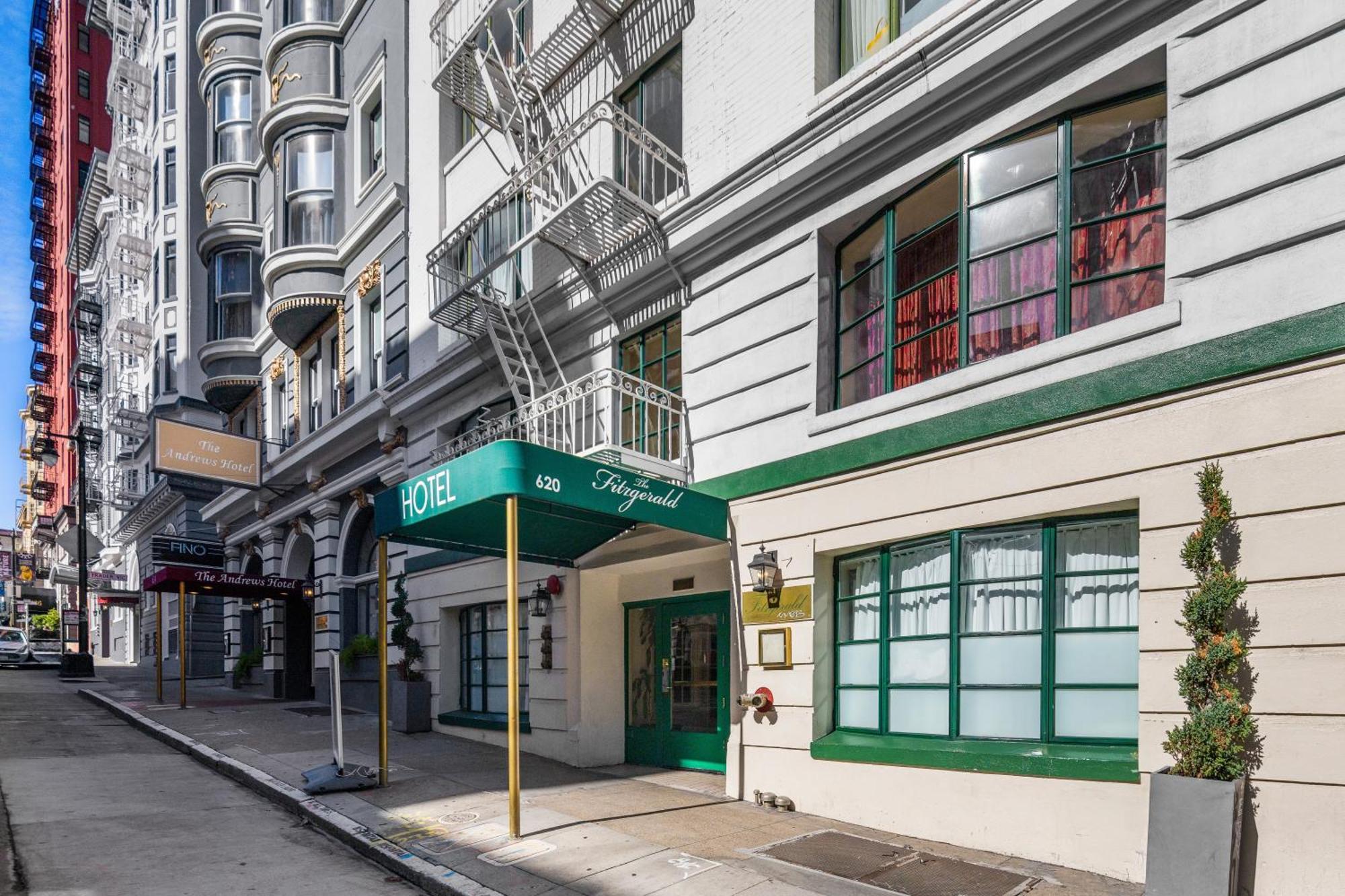 Fitzgerald Hotel Union Square San Francisco Exterior foto