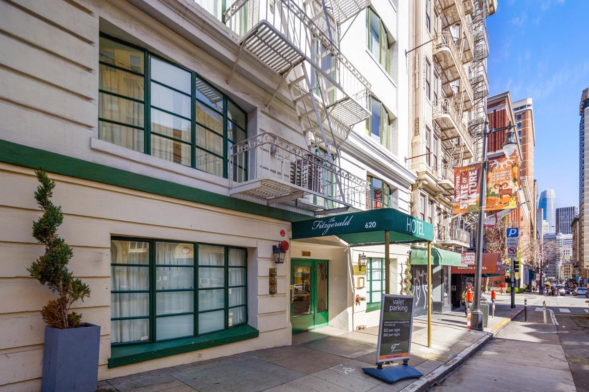 Fitzgerald Hotel Union Square San Francisco Exterior foto